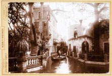 Fritz Luckhardt: Gondelfahrt in „Venedig in Wien“, 1895