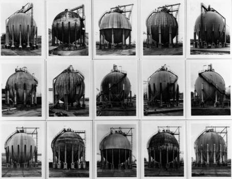 Bernd und Hilla Becher: Gasbehälter, 1983–1998