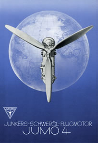 Anonym: „Anzeige für den Flugzeugmotor JUMO 4“, 1931