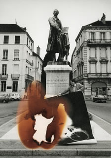 Floris Neusüss: „Hommage à Niépce. Die Wiederholung im Medium“, Chalon-sur-Saône, 1977